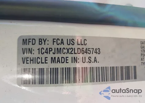 2020 Jeep Cherokee Upland 4X4 из США, поврежденный, VIN 1C4PJMCX2LD645743